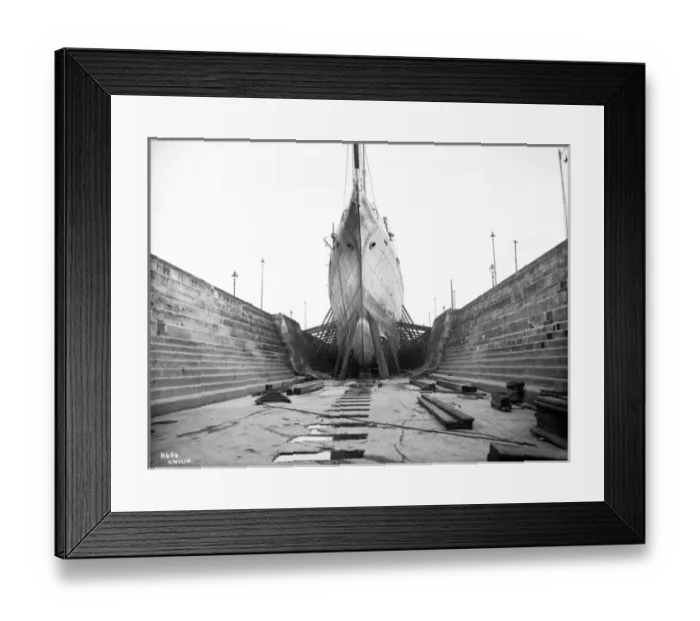 Framed Print : Harland & Wolff Collection - National Museums NI Framed Print : Harland & Wolff Collection - National Museums NI