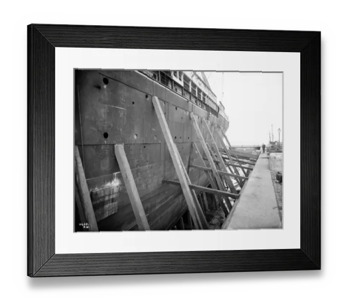 Framed Print : Harland & Wolff Collection - National Museums NI Framed Print : Harland & Wolff Collection - National Museums NI