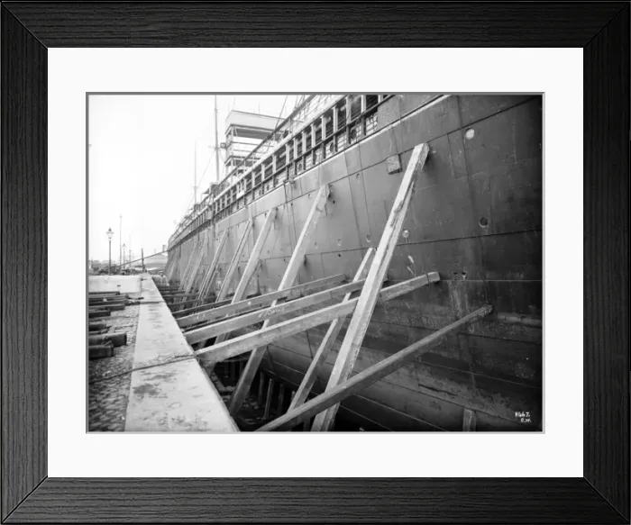 Framed Print : Harland & Wolff Collection - National Museums NI Framed Print : Harland & Wolff Collection - National Museums NI