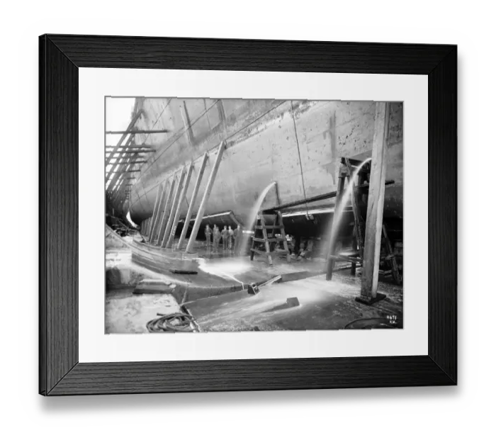 Framed Print : Harland & Wolff Collection - National Museums NI Framed Print : Harland & Wolff Collection - National Museums NI