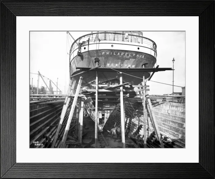 Framed Print : Harland & Wolff Collection - National Museums NI Framed Print : Harland & Wolff Collection - National Museums NI