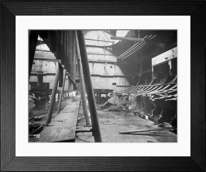 Framed Print : Harland & Wolff Collection - National Museums NI Framed Print : Harland & Wolff Collection - National Museums NI