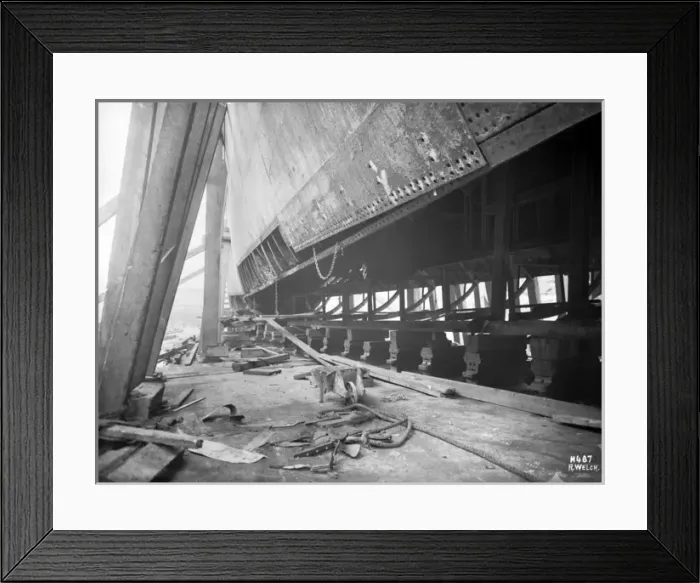 Framed Print : Harland & Wolff Collection - National Museums NI Framed Print : Harland & Wolff Collection - National Museums NI