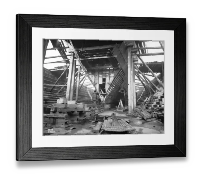 Framed Print : Harland & Wolff Collection - National Museums NI Framed Print : Harland & Wolff Collection - National Museums NI