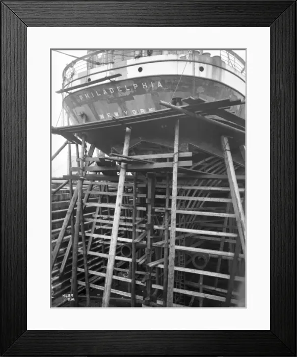 Framed Print : Harland & Wolff Collection - National Museums NI Framed Print : Harland & Wolff Collection - National Museums NI