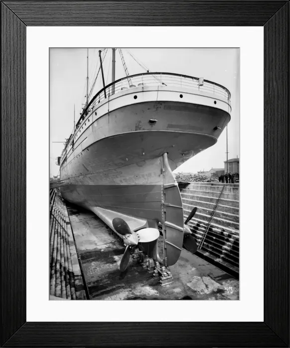 Framed Print : Harland & Wolff Collection - National Museums NI Framed Print : Harland & Wolff Collection - National Museums NI