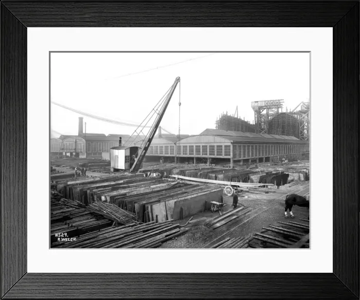 Framed Print : Harland & Wolff Collection - National Museums NI Framed Print : Harland & Wolff Collection - National Museums NI