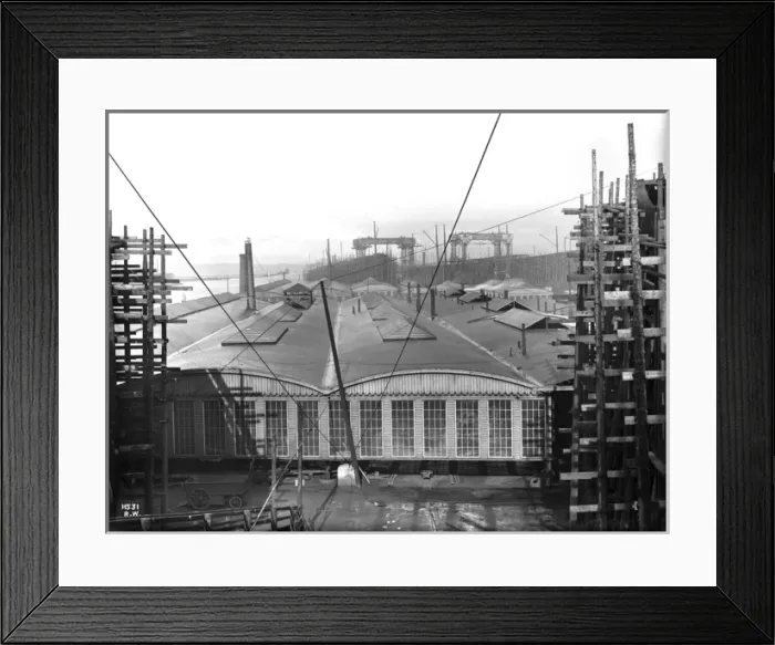 Framed Print : Harland & Wolff Collection - National Museums NI Framed Print : Harland & Wolff Collection - National Museums NI
