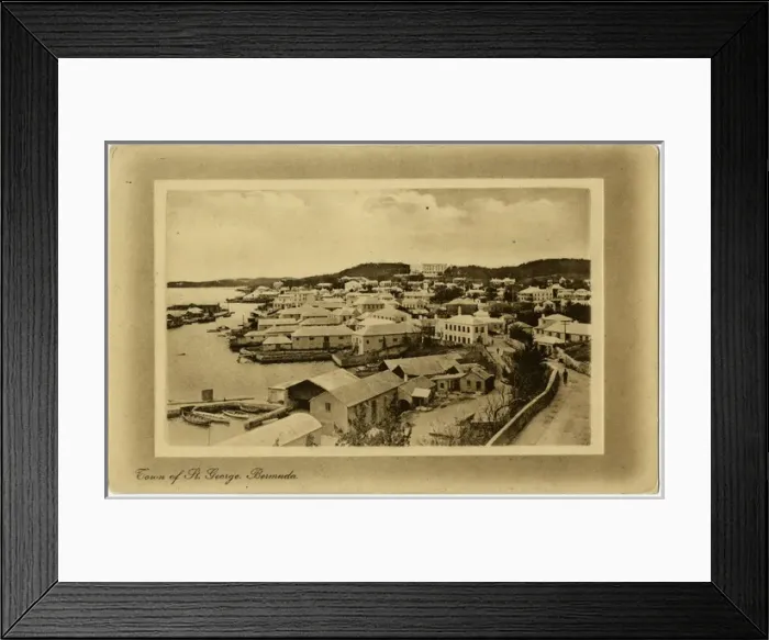 Framed Print : St Georges, Bermuda - Waterfront Framed Print : St Georges, Bermuda - Waterfront