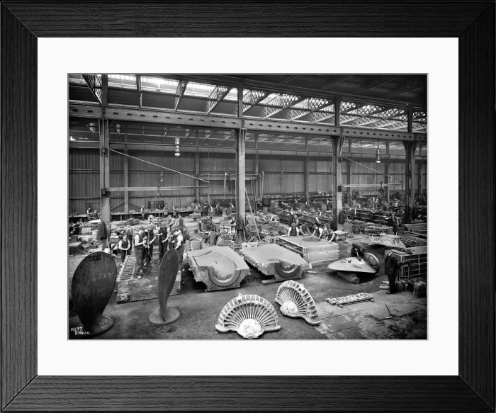 Framed Print : Harland & Wolff Collection - National Museums NI Framed Print : Harland & Wolff Collection - National Museums NI