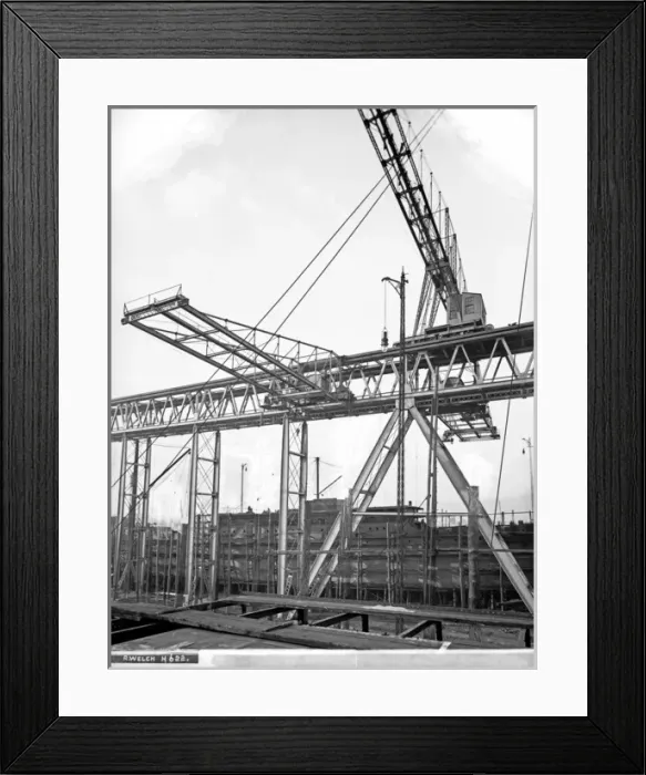 Framed Print : Harland & Wolff Collection - National Museums NI Framed Print : Harland & Wolff Collection - National Museums NI