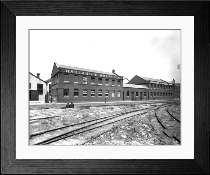 Framed Print : Harland & Wolff Collection - National Museums NI Framed Print : Harland & Wolff Collection - National Museums NI