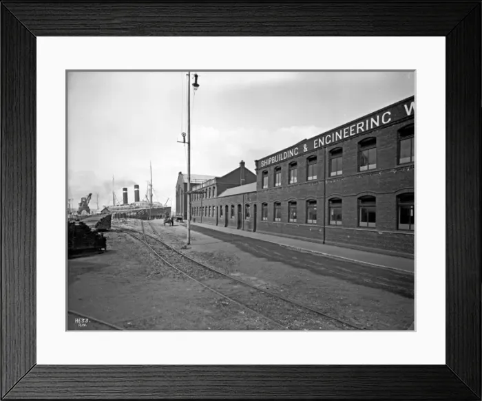 Framed Print : Harland & Wolff Collection - National Museums NI Framed Print : Harland & Wolff Collection - National Museums NI