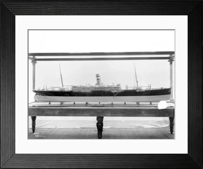 Framed Print : Harland & Wolff Collection - National Museums NI Framed Print : Harland & Wolff Collection - National Museums NI