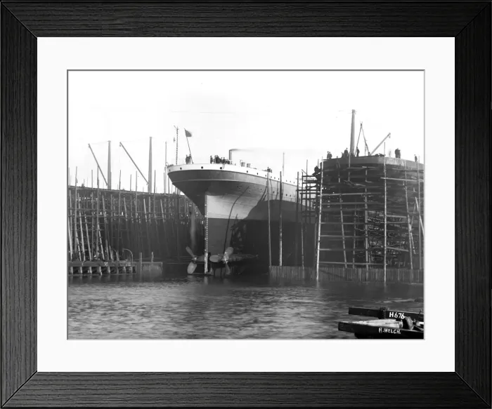 Framed Print : Harland & Wolff Collection - National Museums NI Framed Print : Harland & Wolff Collection - National Museums NI