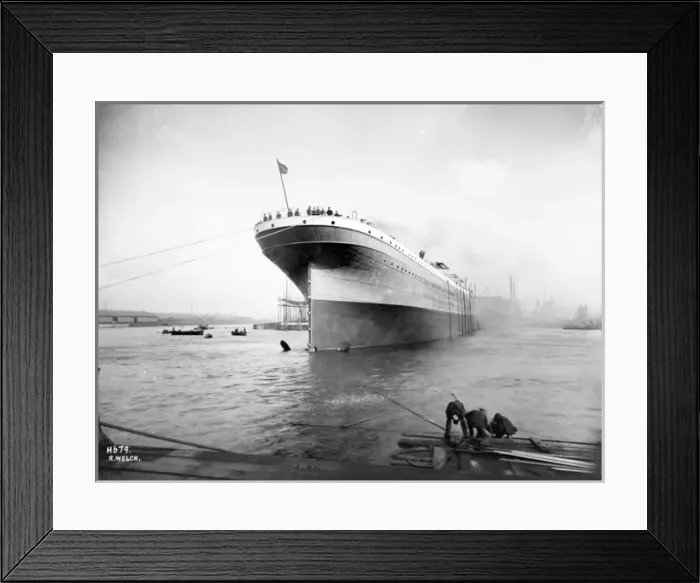 Framed Print : Harland & Wolff Collection - National Museums NI Framed Print : Harland & Wolff Collection - National Museums NI