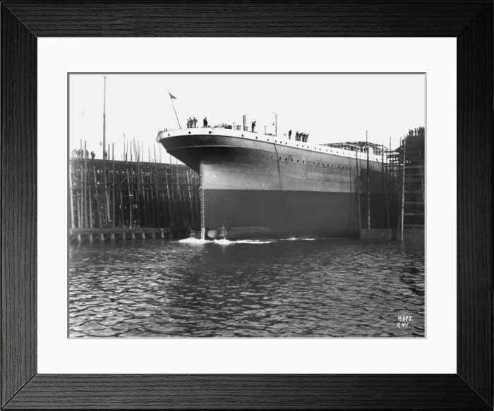 Framed Print : Harland & Wolff Collection - National Museums NI Framed Print : Harland & Wolff Collection - National Museums NI
