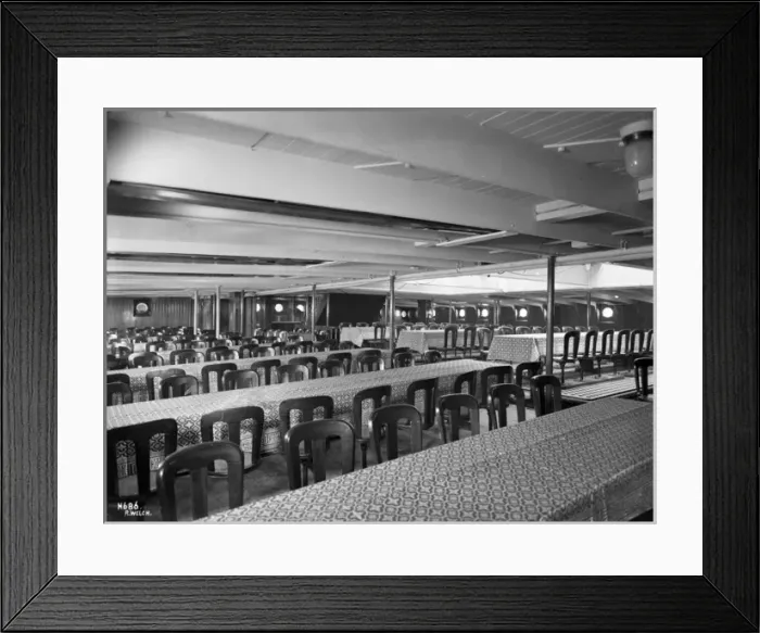 Framed Print : Harland & Wolff Collection - National Museums NI Framed Print : Harland & Wolff Collection - National Museums NI