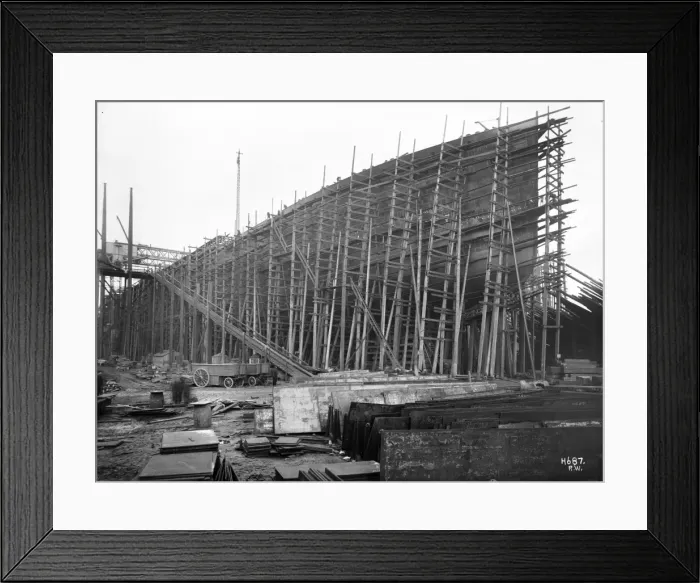 Framed Print : Harland & Wolff Collection - National Museums NI Framed Print : Harland & Wolff Collection - National Museums NI