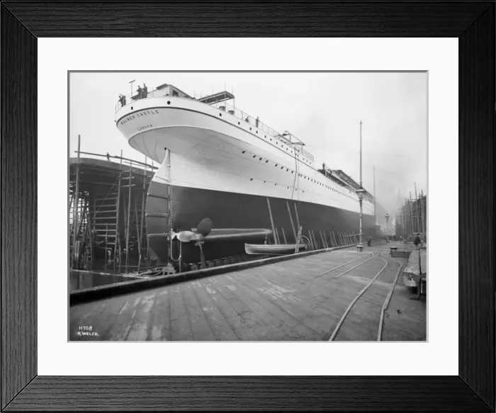 Framed Print : Harland & Wolff Collection - National Museums NI Framed Print : Harland & Wolff Collection - National Museums NI