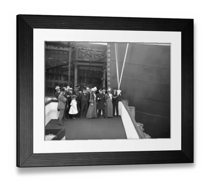 Framed Print : Harland & Wolff Collection - National Museums NI Framed Print : Harland & Wolff Collection - National Museums NI