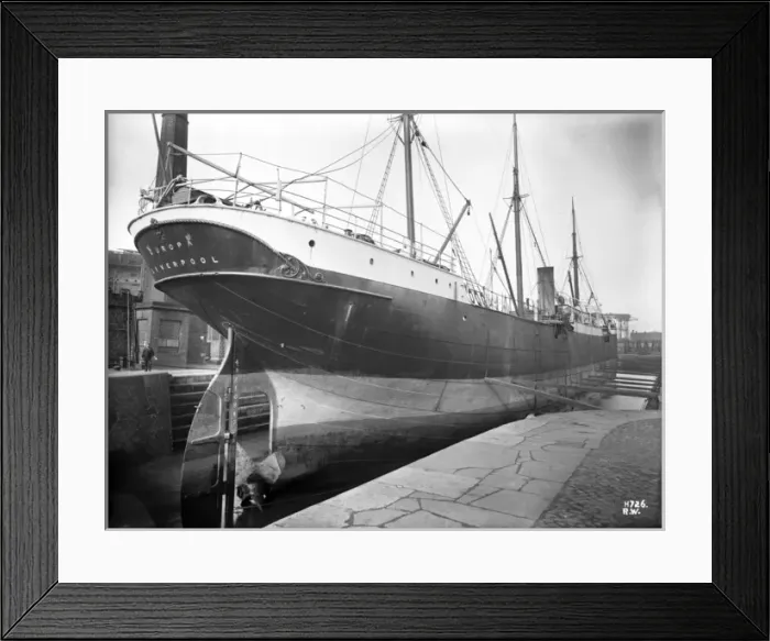 Framed Print : Harland & Wolff Collection - National Museums NI Framed Print : Harland & Wolff Collection - National Museums NI
