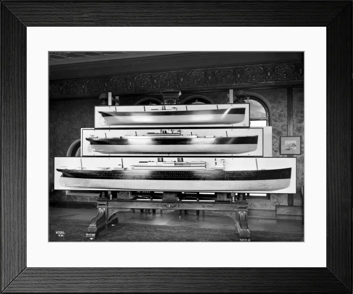 Framed Print : Harland & Wolff Collection - National Museums NI Framed Print : Harland & Wolff Collection - National Museums NI