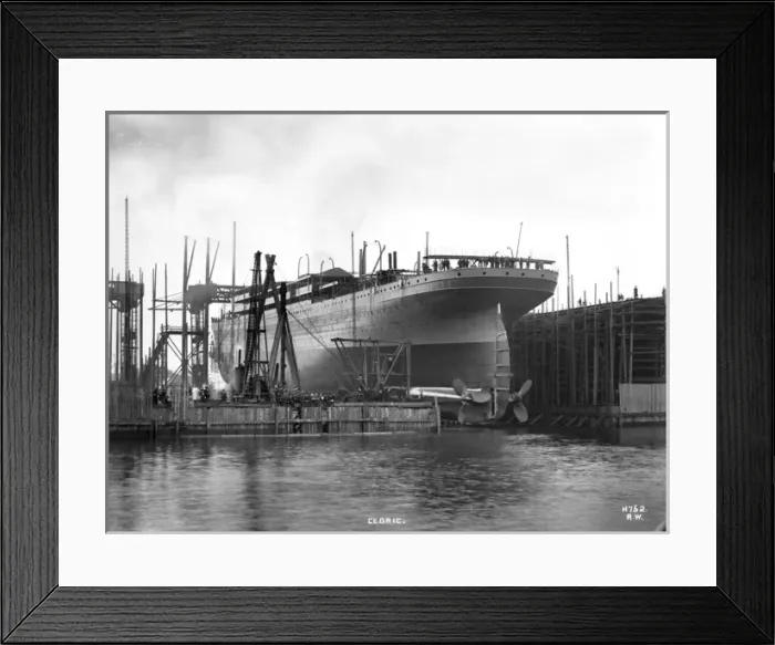 Framed Print : Harland & Wolff Collection - National Museums NI Framed Print : Harland & Wolff Collection - National Museums NI