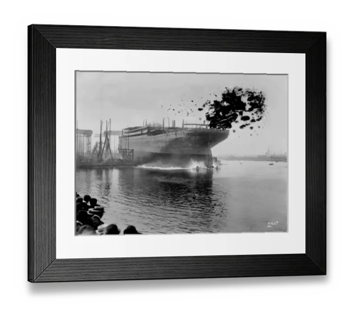 Framed Print : Harland & Wolff Collection - National Museums NI Framed Print : Harland & Wolff Collection - National Museums NI