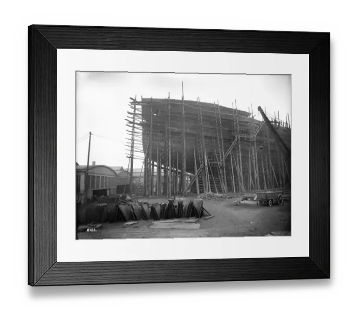 Framed Print : Harland & Wolff Collection - National Museums NI Framed Print : Harland & Wolff Collection - National Museums NI