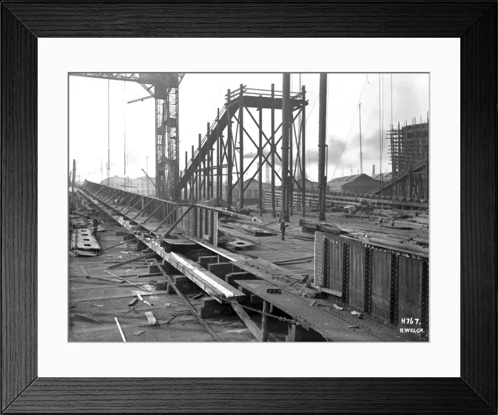 Framed Print : Harland & Wolff Collection - National Museums NI Framed Print : Harland & Wolff Collection - National Museums NI