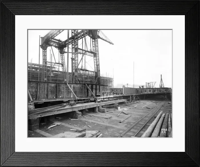 Framed Print : Harland & Wolff Collection - National Museums NI Framed Print : Harland & Wolff Collection - National Museums NI
