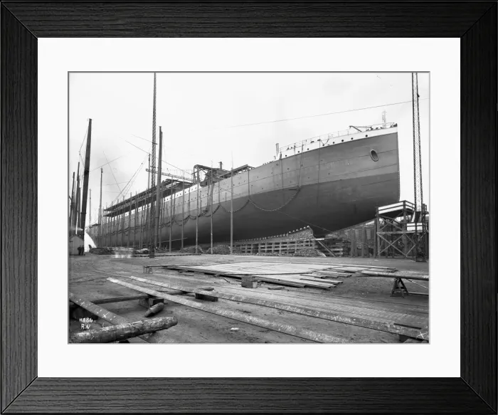 Framed Print : Harland & Wolff Collection - National Museums NI Framed Print : Harland & Wolff Collection - National Museums NI