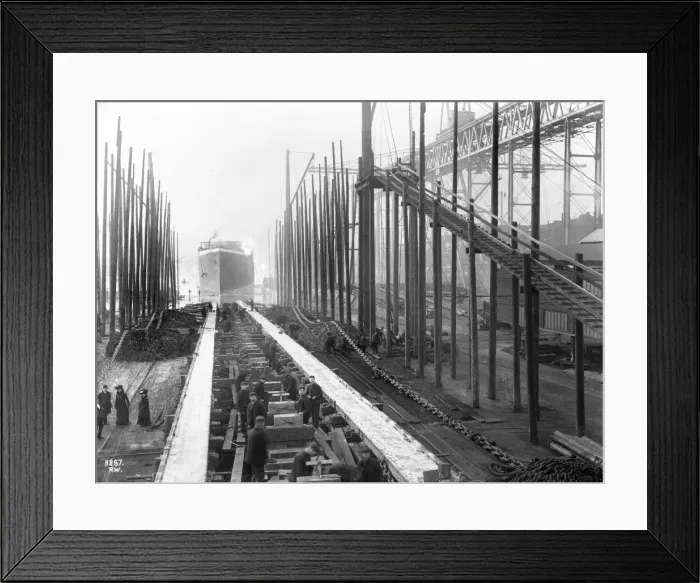 Framed Print : Harland & Wolff Collection - National Museums NI Framed Print : Harland & Wolff Collection - National Museums NI