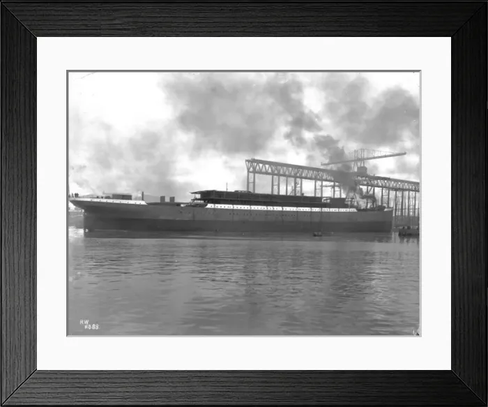 Framed Print : Harland & Wolff Collection - National Museums NI Framed Print : Harland & Wolff Collection - National Museums NI