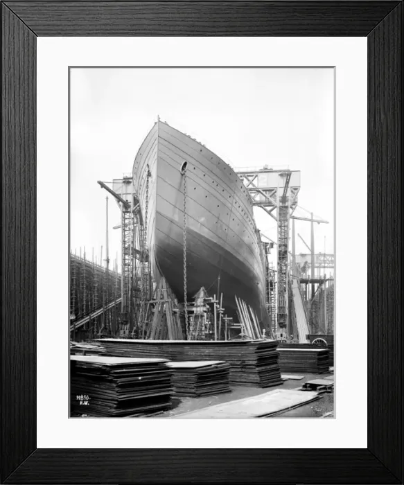 Framed Print : Harland & Wolff Collection - National Museums NI Framed Print : Harland & Wolff Collection - National Museums NI