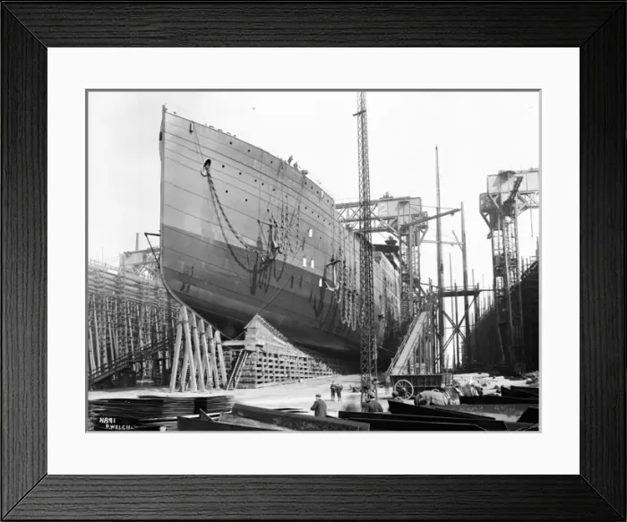 Framed Print : Harland & Wolff Collection - National Museums NI Framed Print : Harland & Wolff Collection - National Museums NI