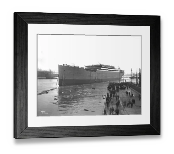 Framed Print : Harland & Wolff Collection - National Museums NI Framed Print : Harland & Wolff Collection - National Museums NI