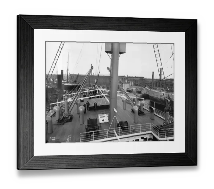 Framed Print : Harland & Wolff Collection - National Museums NI Framed Print : Harland & Wolff Collection - National Museums NI