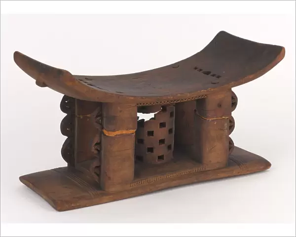 Ashanti stool taken from the Palace of King Prempei