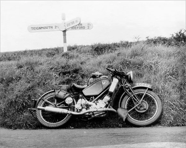 1938 Scott Flying Squirrel motorcycle