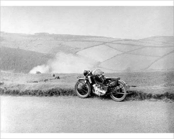 1938 Scott Flying Squirrel motorcycle