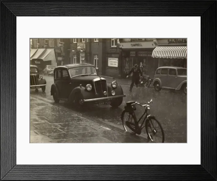 Framed Print : Rainy day in Epsom, Surrey Framed Print : Rainy day in Epsom, Surrey