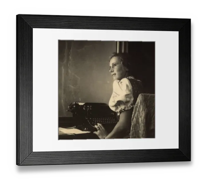 Framed Print : German secretary, British Army of the Rhine, Germany Framed Print : German secretary, British Army of the Rhine, Germany