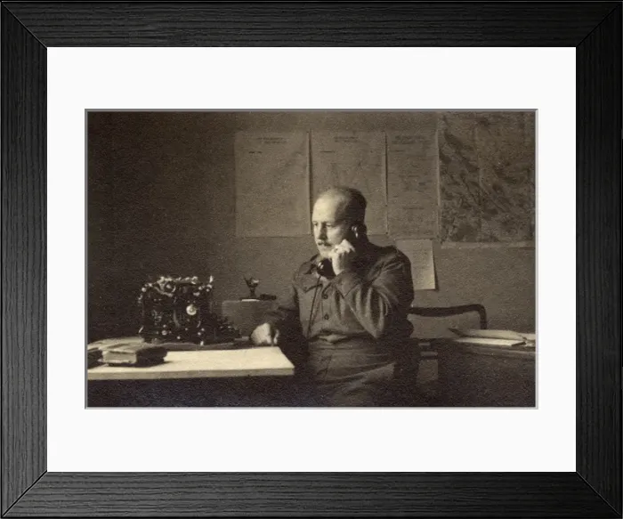 Framed Print : Soldier in an office, British Army of the Rhine Framed Print : Soldier in an office, British Army of the Rhine