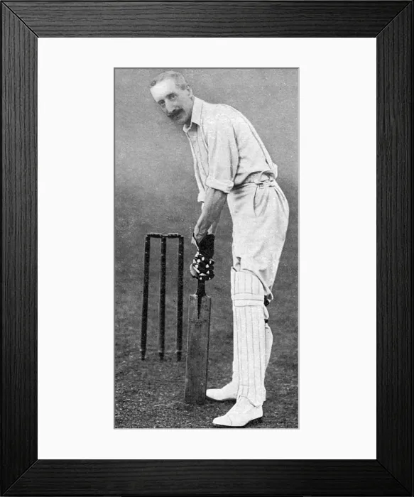 Framed Print : Lord Willingdon playing cricket Framed Print : Lord Willingdon playing cricket