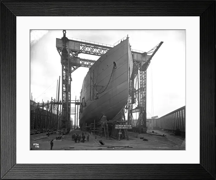 Framed Print : Harland & Wolff Collection - National Museums NI Framed Print : Harland & Wolff Collection - National Museums NI