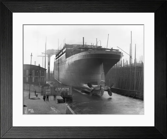 Framed Print : Harland & Wolff Collection - National Museums NI Framed Print : Harland & Wolff Collection - National Museums NI