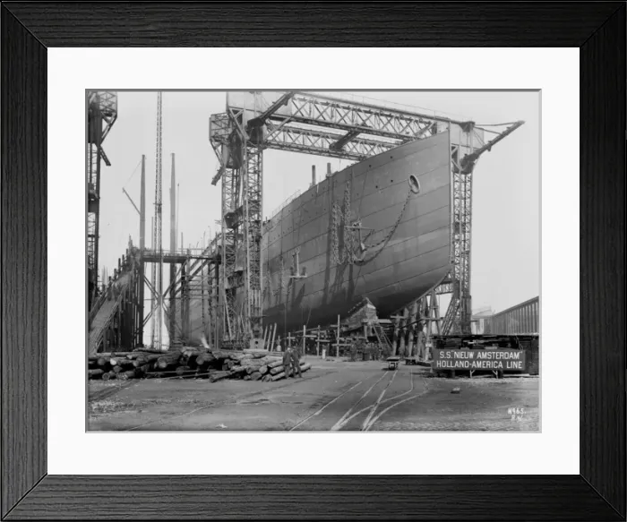 Framed Print : Harland & Wolff Collection - National Museums NI Framed Print : Harland & Wolff Collection - National Museums NI