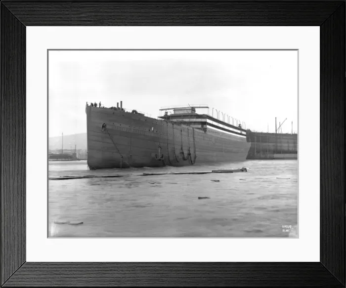 Framed Print : Harland & Wolff Collection - National Museums NI Framed Print : Harland & Wolff Collection - National Museums NI